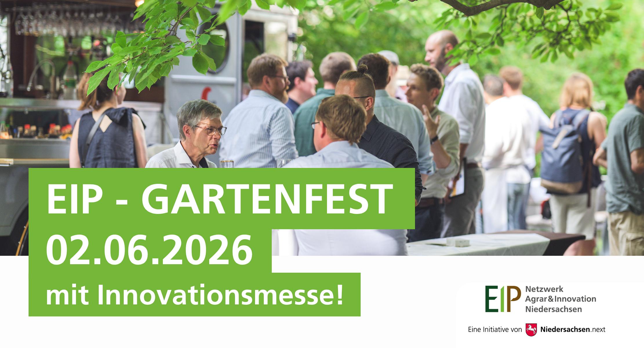 EIP-Gartenfest 2026: Austausch, Innovation und 10 Jahre EIP in Niedersachsen