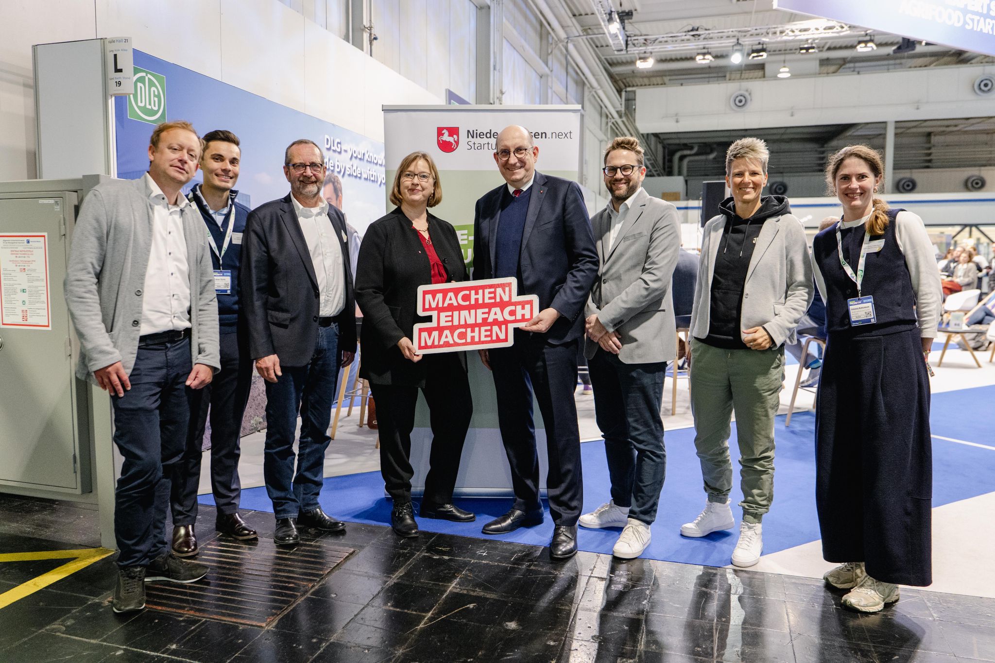 EIP mit "ERNTEpreneurship made in Niedersachsen" auf der Agritechnica