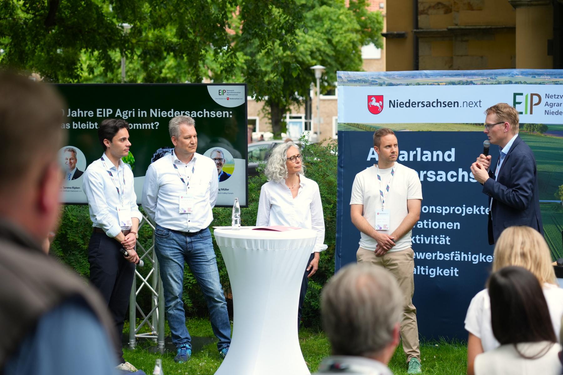 Von der Idee in die Praxis: Beim EIP-Gartenfest schlagen Innovationen Wurzeln